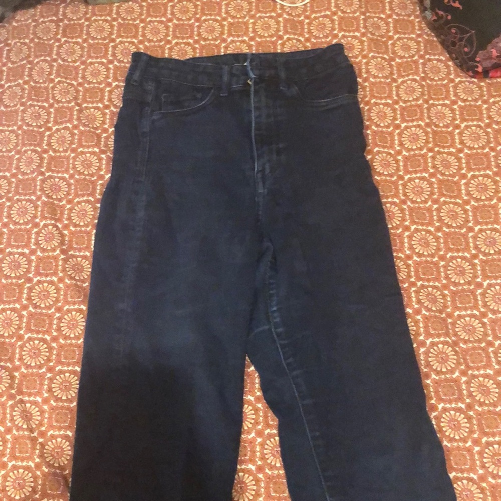 Dark blue skinny jeans
